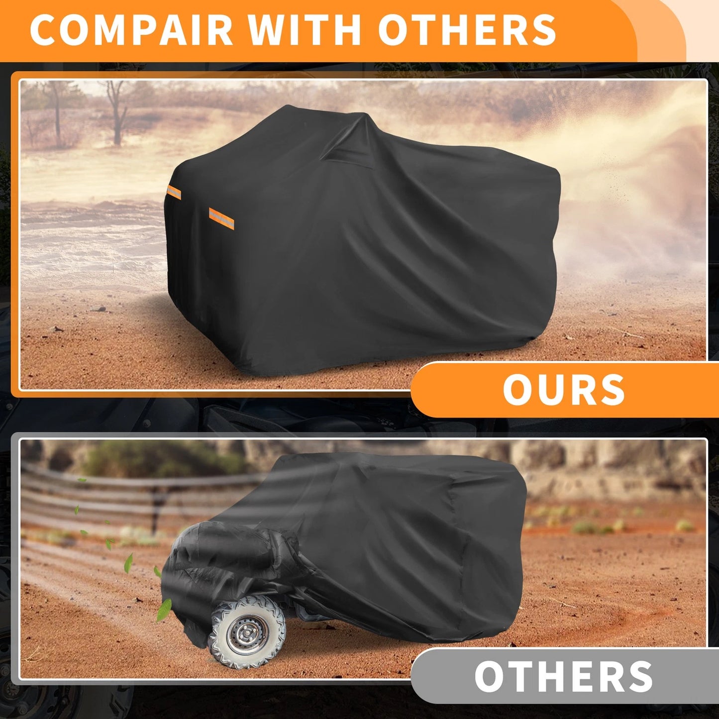 Waterproof ATV Cover for Yamaha Grizzly 700 EPS (2016–2023)