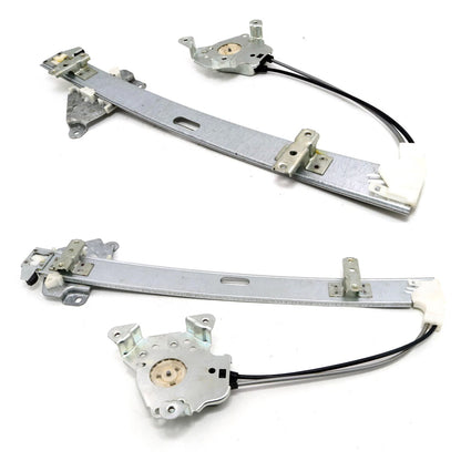 Front Door Window Regulator x2 for Nissan Navara D21 King Cab 1986-1997
