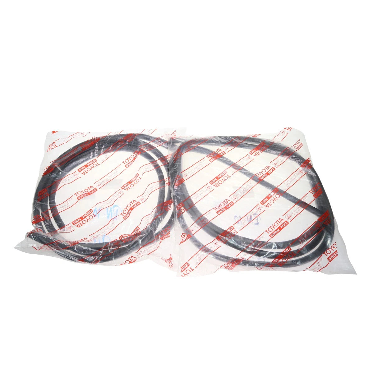 Set of 2 Door Weatherstrip Rubber Seals for Toyota Hilux RN10 (1968–1972)