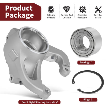 Front Right Steering Knuckle Bearing Kit for Polaris Sportsman Scrambler (2008–2019)