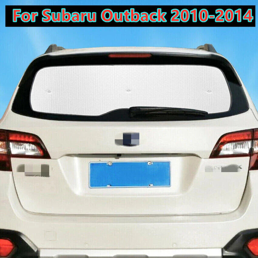1x Rear Windshield Privacy Interior Sunshade for Subaru Outback (2010–2014)