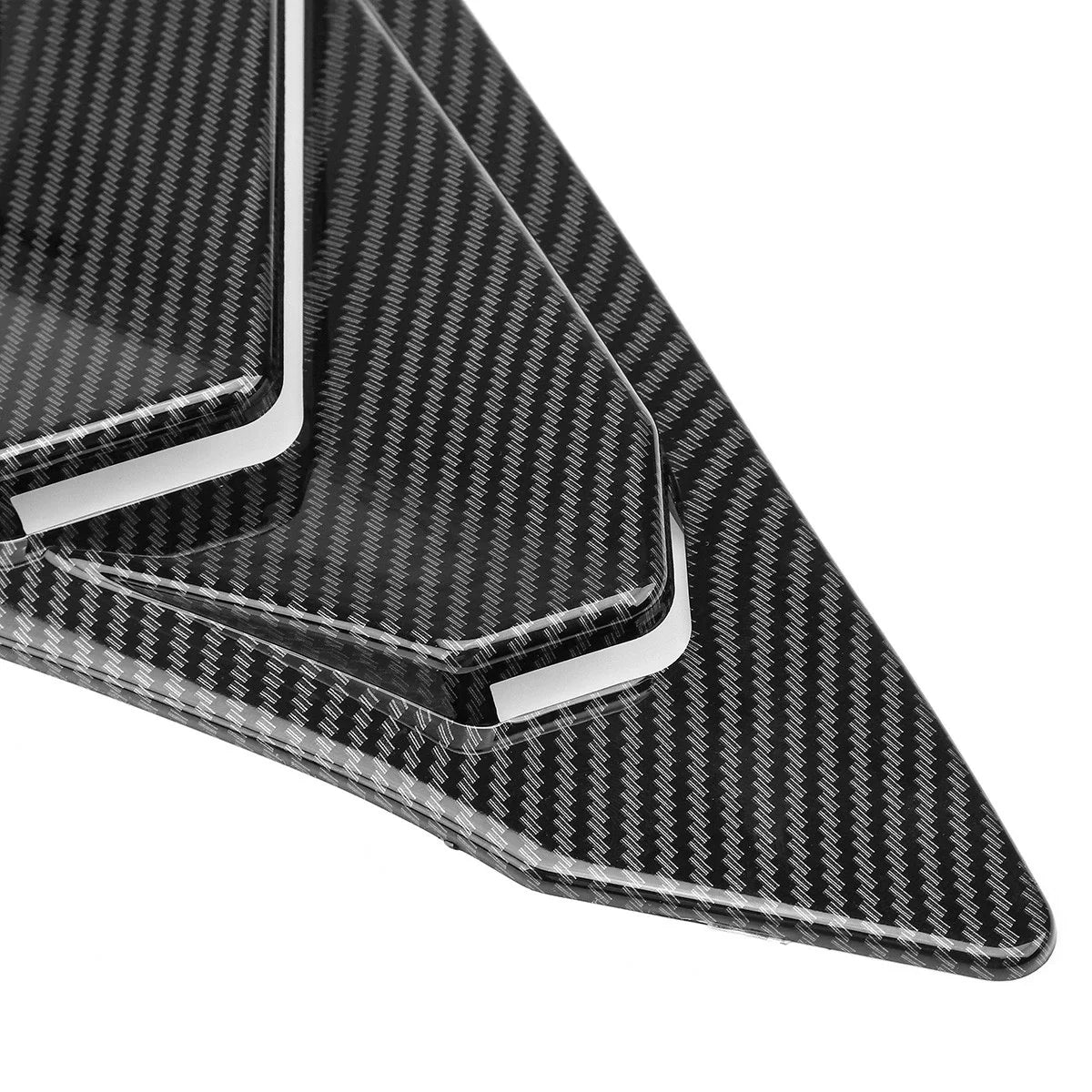 Carbon Look Window Louver Vent Shutter Cover for Honda Civic Sedan (2022–25)