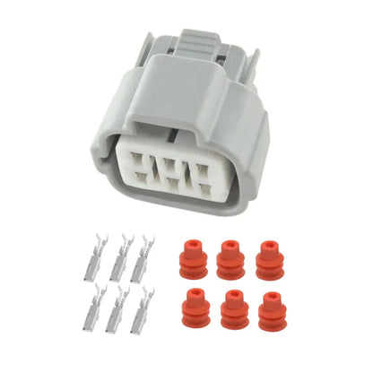 6 Pins Connector for EV Systems Air Conditioner Compressor