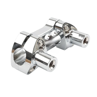 2" Straight Handlebar Riser & Top Clamp for Harley Dyna Touring Road Glide (2006-2023)