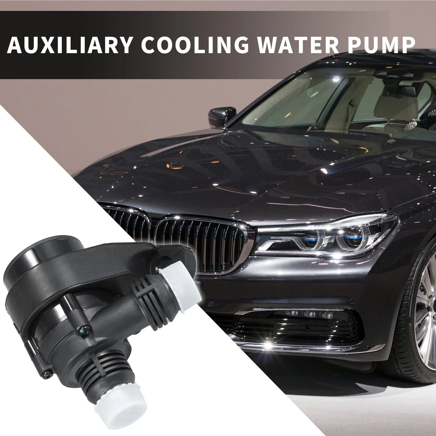 Auxiliary Cooling Water Pump for BMW 745i (2002–2005) No. 64116907811