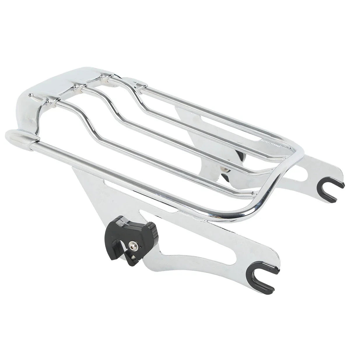 Chrome Two Up Luggage Rack for Harley Touring FLHR FLTR (2009-2022)