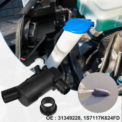 Windshield Washer Motor Pump with Grommet for Volvo S60 (2001–2009)