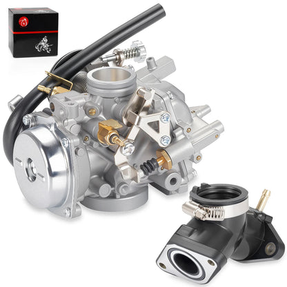 Carburetor Carb & Intake Manifold for Yamaha Route 66 Virago XV250 (1999–2003)