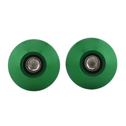 Green 7/8" Dirt Bike Handlebar End Grips Caps Plugs Slider