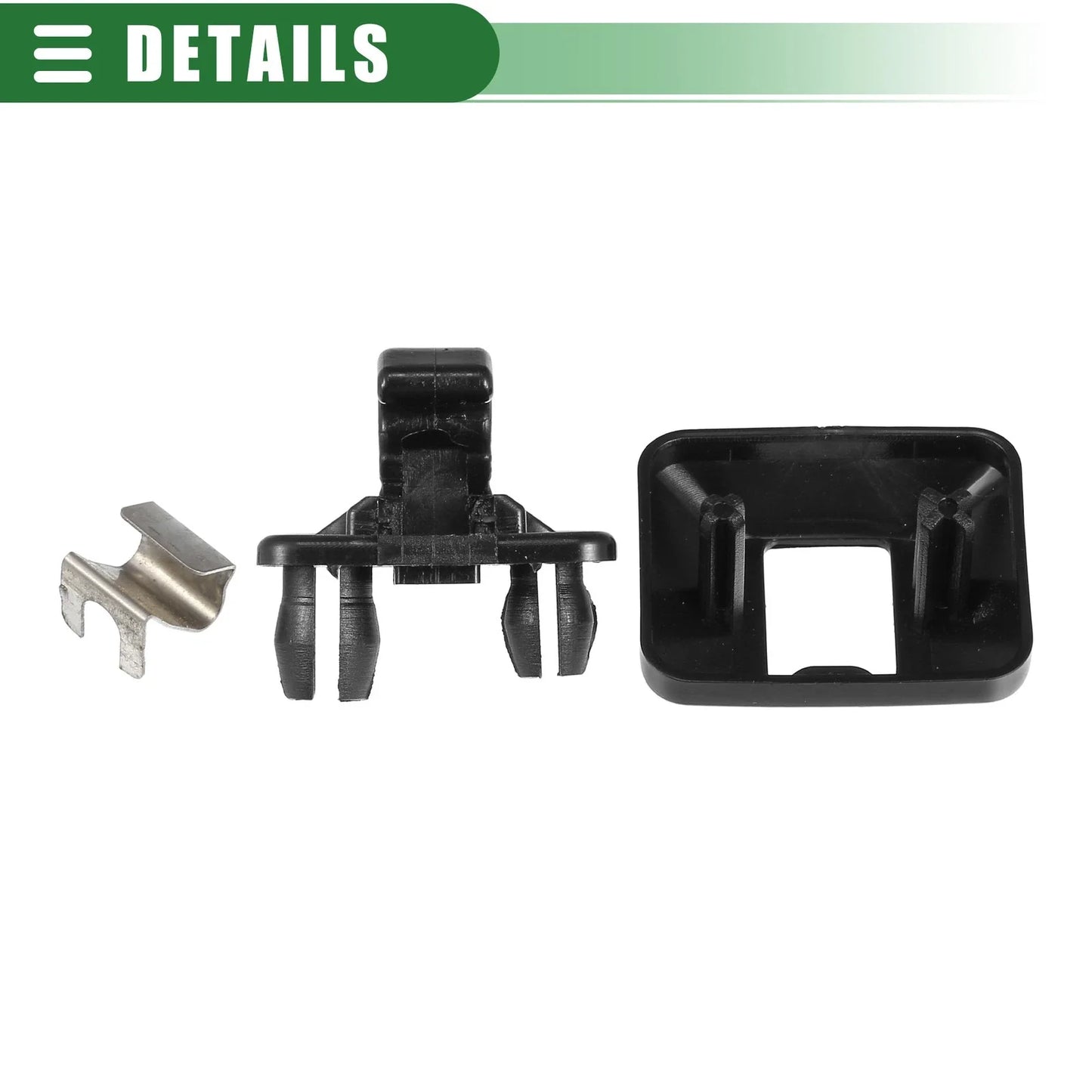Sun Visor Holder Clip for Honda Accord (1998-2007) - Black