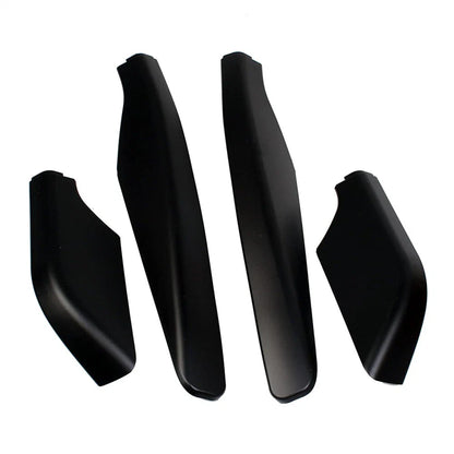 4 x Black ABS Roof Rack End Cover Caps for Mitsubishi Pajero (2009-2018)