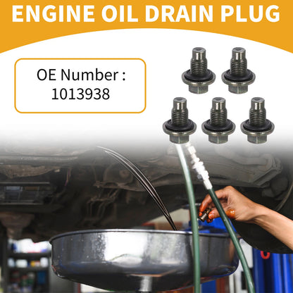 5 Pcs Oil Drain Plug Pan Thread Repair No.1013938 for Lincoln