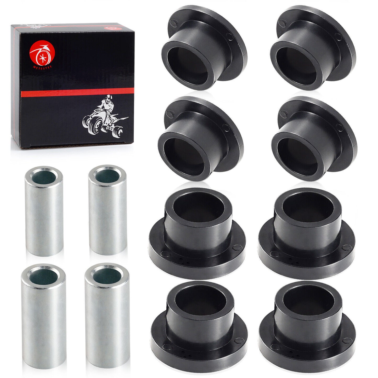 Front Shock Bushing Sleeve Kit for Polaris RZR 800, 570 (2008–2022)