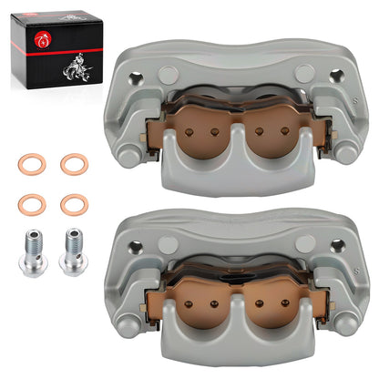 Set of 2 Rear Brake Calipers with Pads for Yamaha YXZ1000R (2016–2024)