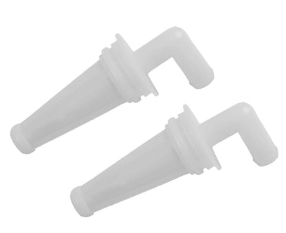 Set of 2 Fuel Filters for OMC Johnson Evinrude Outboard (Year Range)