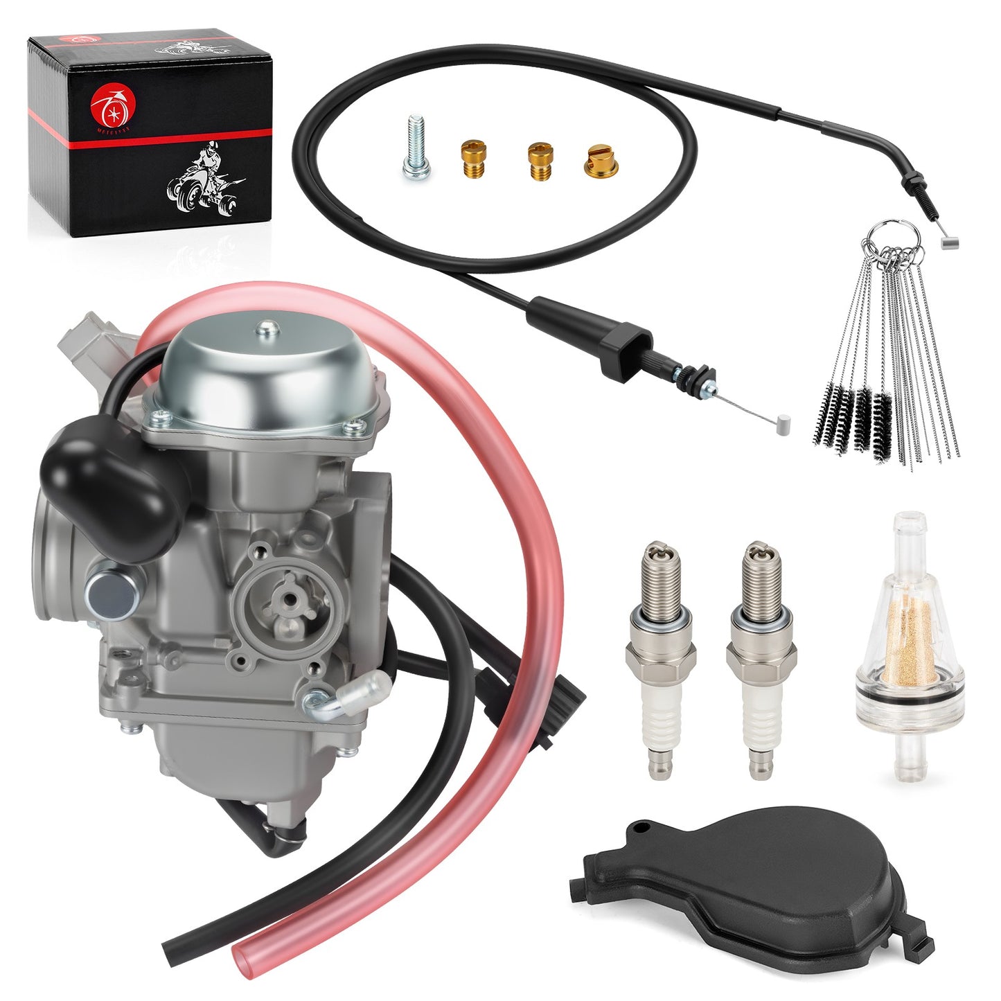 Carburetor Assembly & Throttle Cable for Arctic Cat 366 4x4 (2010–2011)