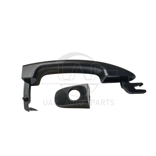 4 x Front + Rear Black Outer Door Handle for Ford Ranger (2011–2022)