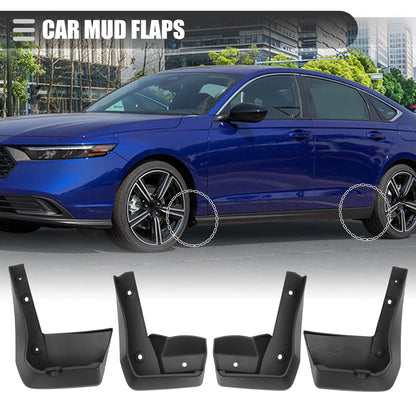 Set of 4 Mud Flaps Splash Guards for Honda Accord (2018–2019)