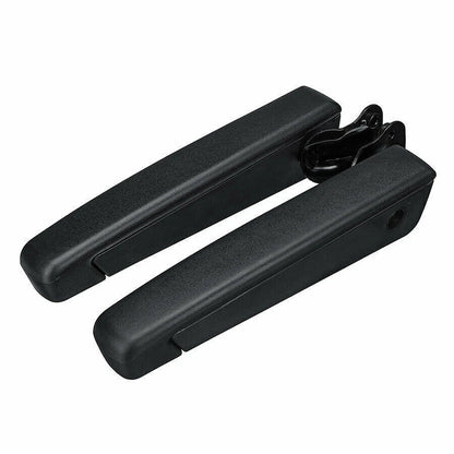 Black PU Leather Adjustable Right Seat Armrest for Car RV Van Truck