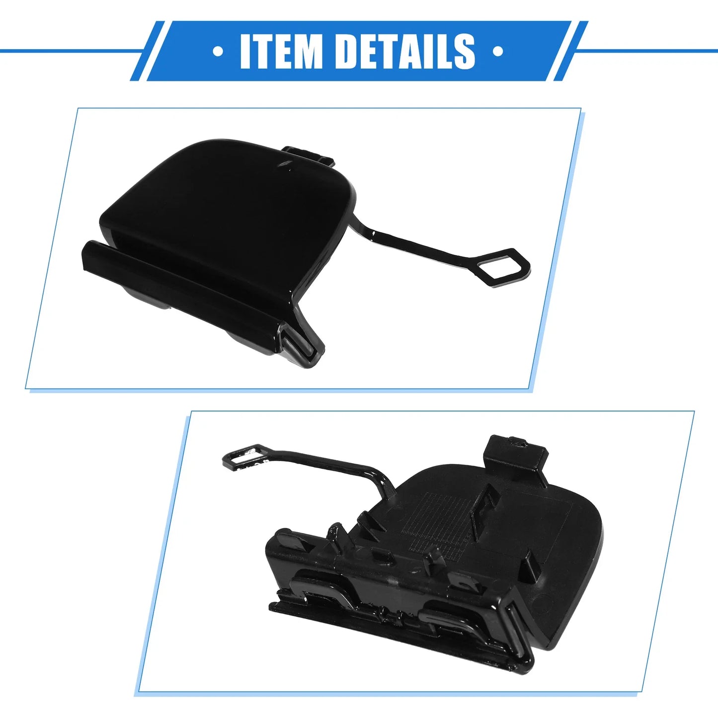 Front Bumper Tow Hook Eye Cover Cap for Mercedes-Benz E-Class W213 (2017-2023)