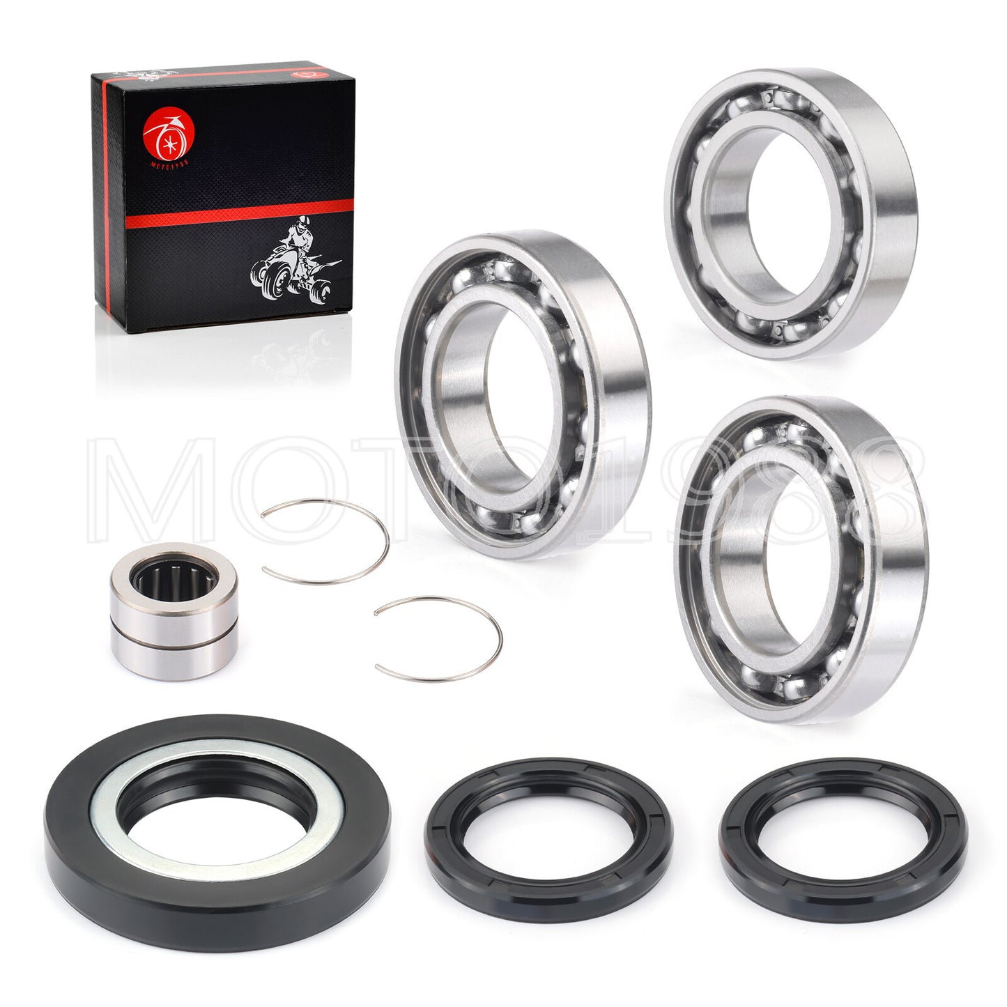 Rear Differential Bearing Seal Kit for Honda Rancher 420 TRX420 (2007–2023)