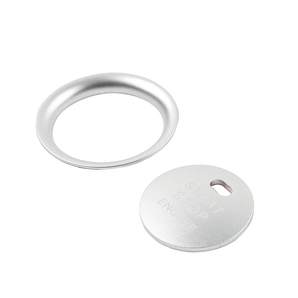 Silver Engine Start Push Button Cover Ring Trim for Mazda 3 6 CX-5 (2004-2023)