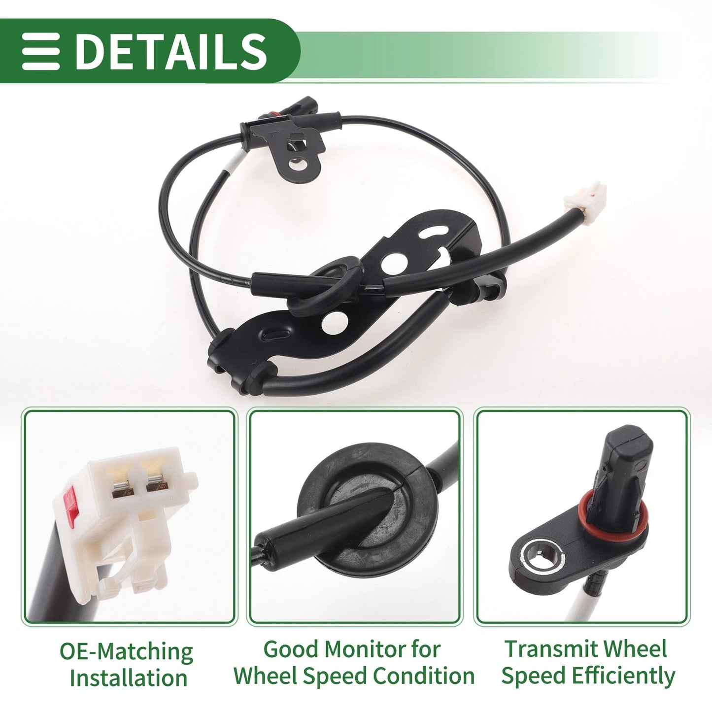 ABS Wheel Speed Sensor No. 599104R000 for Hyundai Sonata (2012)