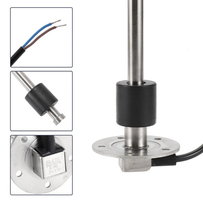 Fuel Sending Unit and Gauge Kit 0-190 Ohm 750mm for Boat Car