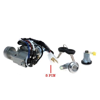 Ignition Cylinder Steering & Door Lock Set for Mazda Pick-Up B1600 B1800 (1982–1984)