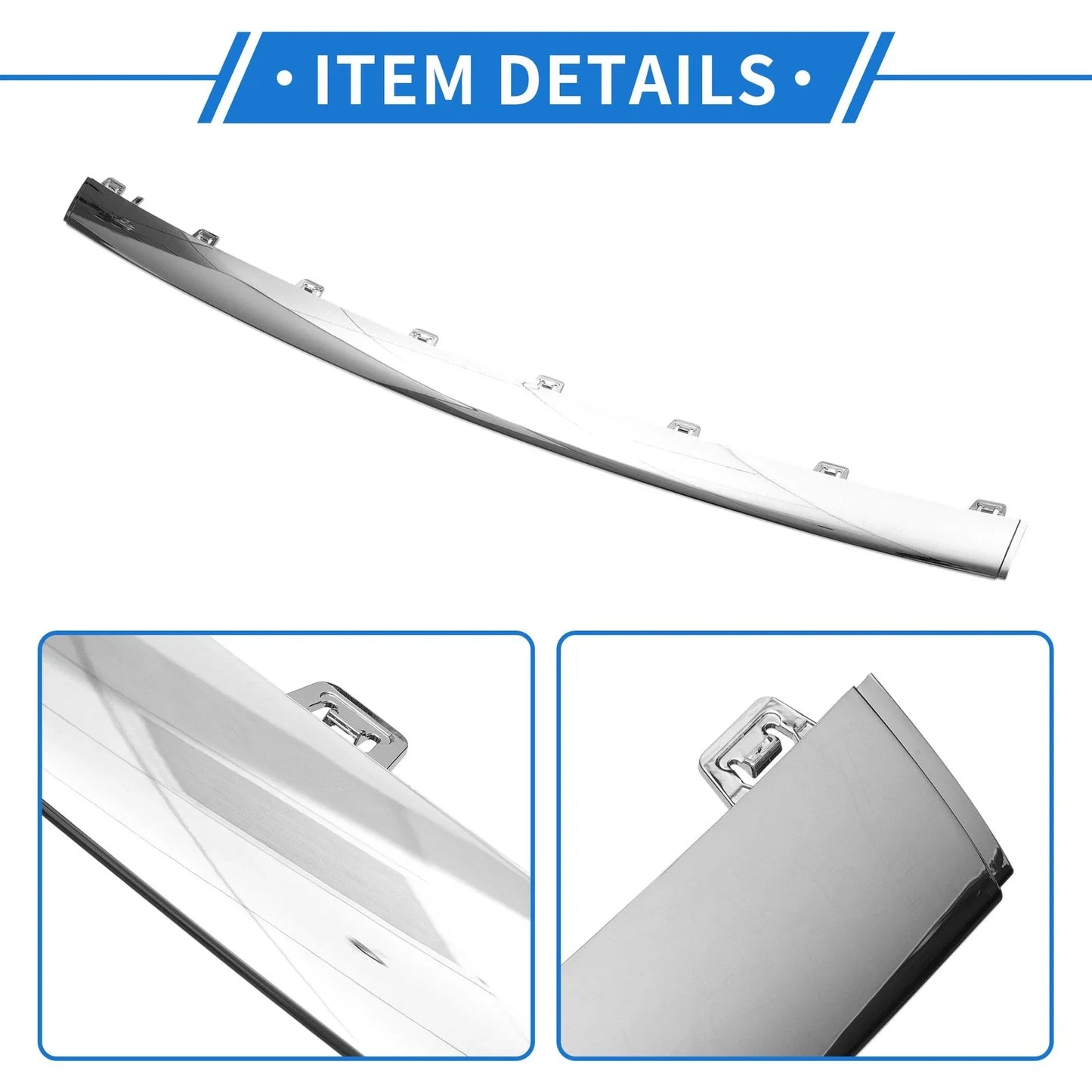 Front Lower Center Bumper Grille Trim for Mercedes-Benz W205 (2019-2021)