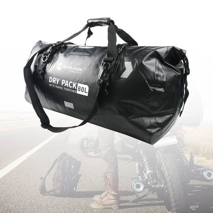 80L Side Bag for Motorcycle E (Green)