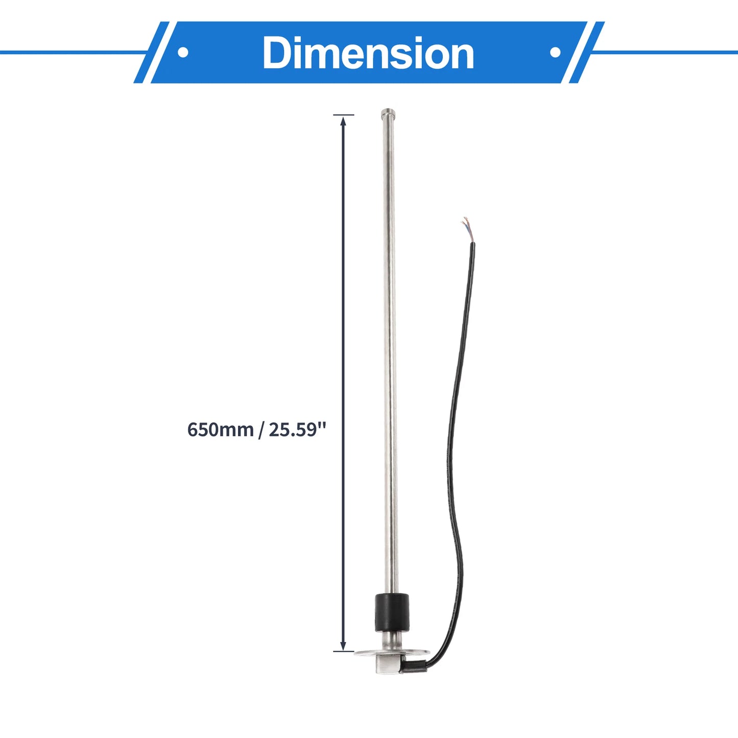 Fuel Sending Unit and Gauge Kit 0-190 Ohm for Boat Car Truck
