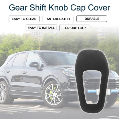 Gear Shift Knob Cap Cover for Porsche Cayenne (2018-2025) Dark Gray 1 x