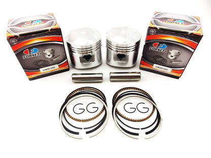 0.5mm O/S Piston Set with Rings & Clips for Honda CB250T (1978-1979)