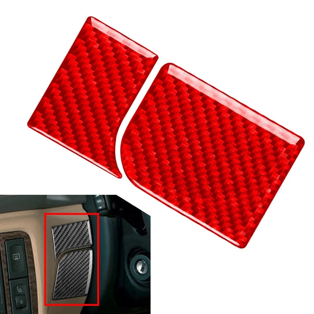 Interior Rear Console Panel Cover Trim for Volkswagen Passat B5 (2001–2005) Red
