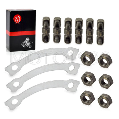 Rear Wheel Sprocket Bolt Lock Washer Kit for YAMAHA Raptor 660 (2001–2005)