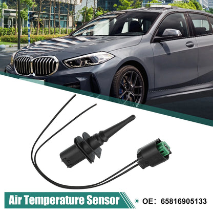 Ambient Air Temperature Sensor Pigtail Plug Wire for BMW (2000–2023) 65816905133