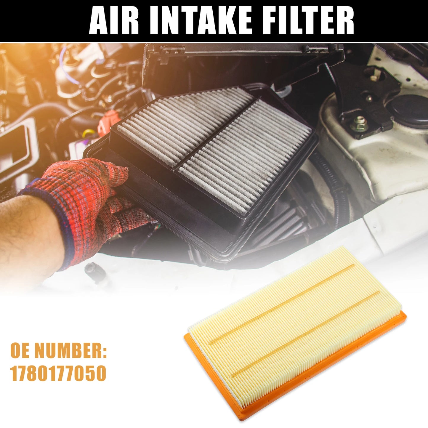 Car Engine Air Filter 1780177050 for Lexus ES250 ES300H (2013–2021)