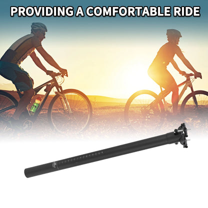 Bike Seat Post 31.8mm x 500mm for Light Saddle Tube Matte Black Carbon Fiber