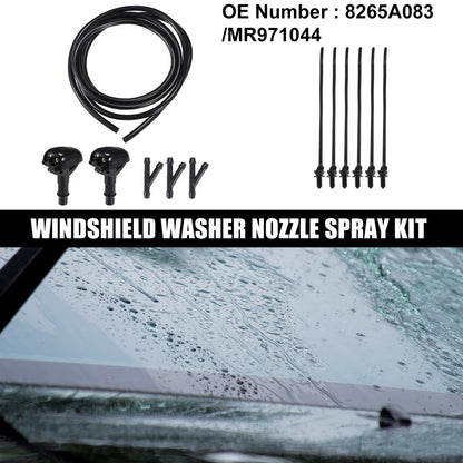 Set of 1 Windshield Washer Nozzle No. 8265A083 for Mitsubishi Montero (1992–2000)