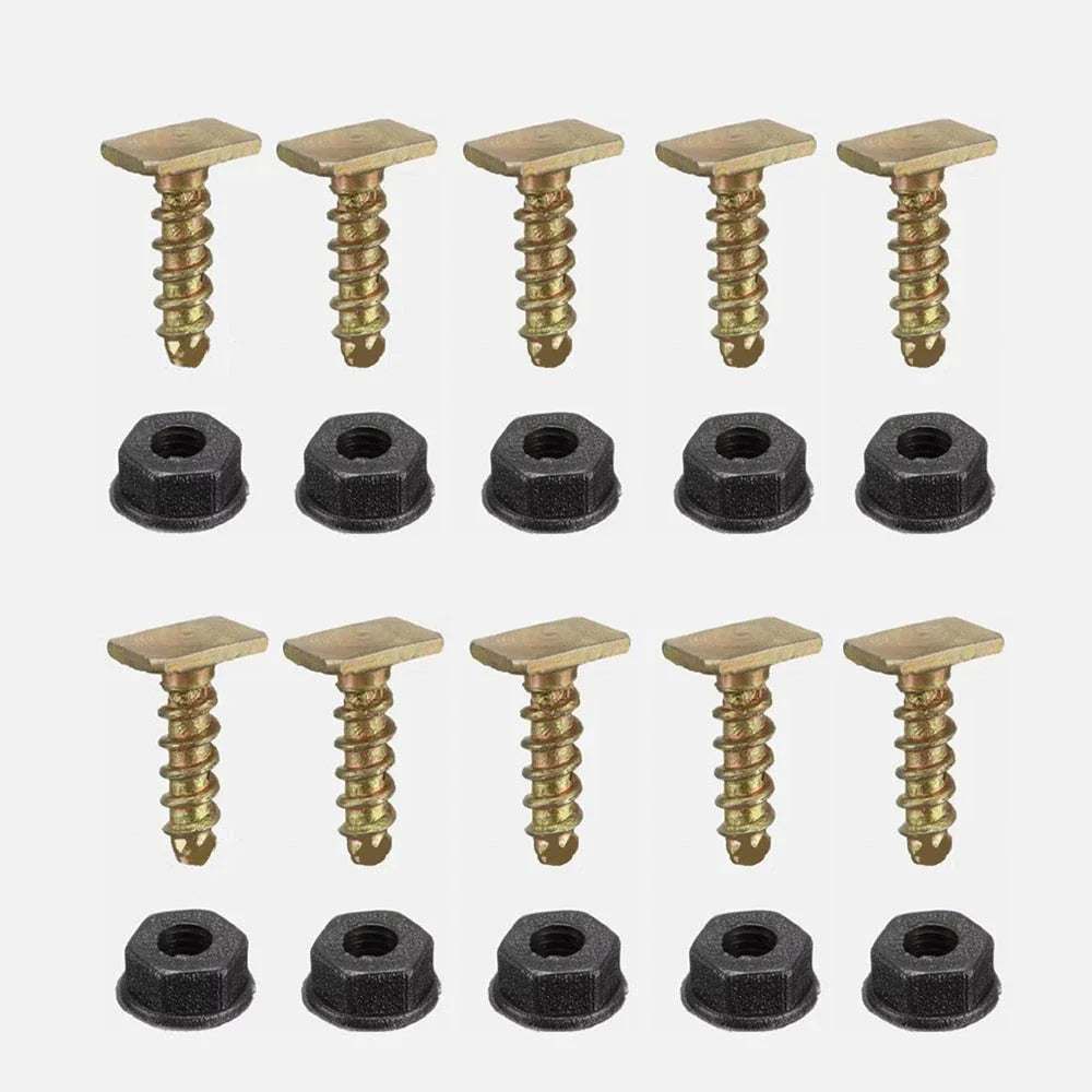 10 x Fender Nuts Screws for Opel Corsa C Combo Kombi (2000-2014)
