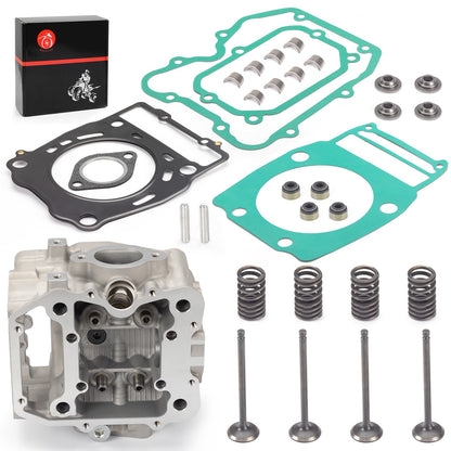 Engine Cylinder Head with Valve Gasket Kit for Polaris ATP 500 4x4 (2004–2005)
