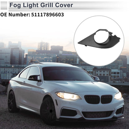 1pc Fog Light Grill for BMW E60 E61 (2003–2009) No. 51117896603
