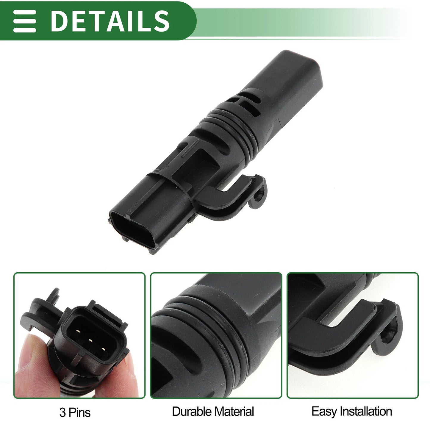 1 Pc Transmission Speed Sensor for Ford Focus C-Max 1.6TDCi (2005-2007)