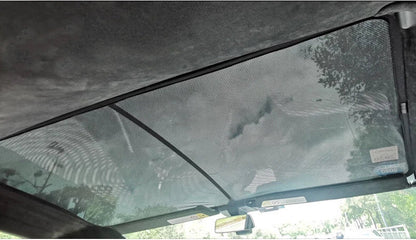 1x Head Glass Roof Sunshade Window Shade Sunroof Mesh Net for Tesla Model X