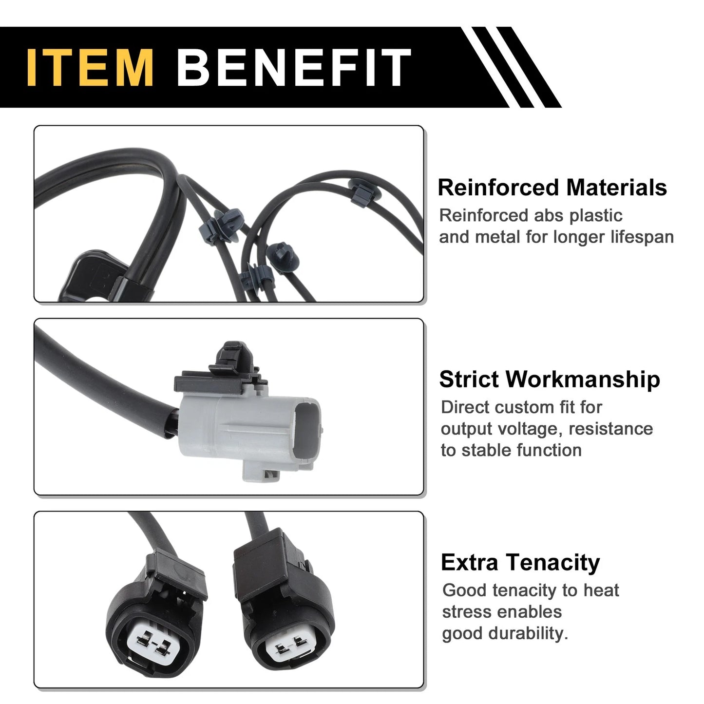 ABS Wheel Speed Sensor No. 895160G030 for Toyota 4Runner (2010–2021)