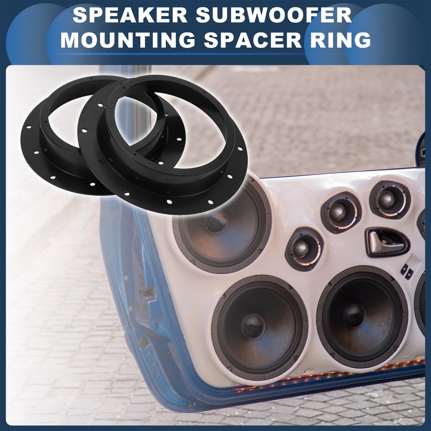 Speaker Spacer Ring Adapter for Volkswagen Transporter T5 (2003–2015)