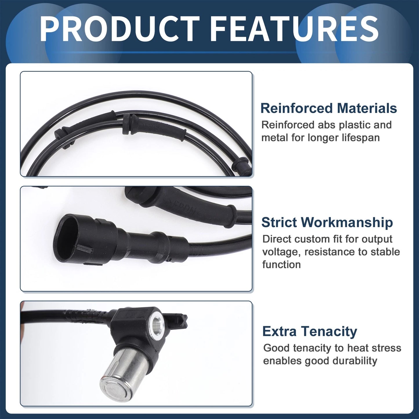 ABS Wheel Speed Sensor No. 56005216 for Jeep Grand Cherokee ZJ (1993–1998)