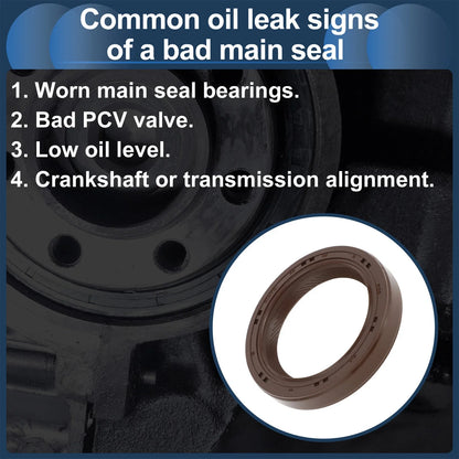 Crankshaft Oil Seal for Hyundai Accent, Kia Rio (1994-2011)