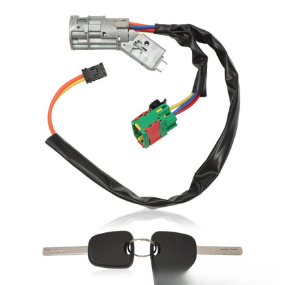 Ignition Switch Lock Cylinder Assembly with 2 Keys for Citroën C3 (2002–2009)